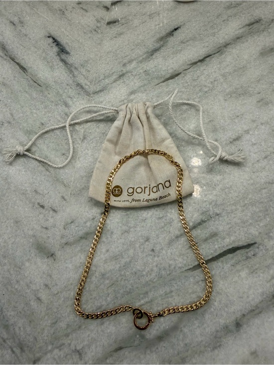 Gorjana Jewelry - Gorjana Gold Chain Necklace with Toggle Ring